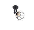 Trio Lighting Trio JEROME ceiling spotlight | black | IP20