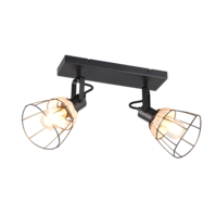 Trio JEROME ceiling spotlight | black | IP20 Trio JEROME ceiling spotlight | black | IP20