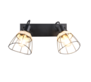Trio Lighting Trio JEROME ceiling spotlight | black | IP20