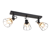 Trio JEROME ceiling spotlight | black | IP20