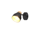Trio Lighting Trio VALENTIN ceiling spotlight | 1x E14 max 40W | black | Ø 14 cm | IP20 | 19 cm