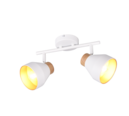 Trio Lighting Trio VALENTIN ceiling spotlight | 2x E14 max 40W | chrome | Ø 32 cm | IP20 | 21 cm