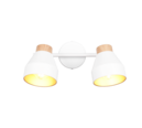 Trio Lighting Trio VALENTIN plafondspot | E14 Fitting | wit mat | Ø 11 cm | IP20 | excl. 2x E14 | max. 10W