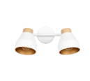 Trio Lighting Trio VALENTIN plafondspot | E14 Fitting | wit mat | Ø 11 cm | IP20 | excl. 2x E14 | max. 10W