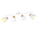 Trio Lighting Trio VALENTIN ceiling spotlight | 4x E14 max 40W | chrome | Ø 71.5 cm | IP20 | 22 cm