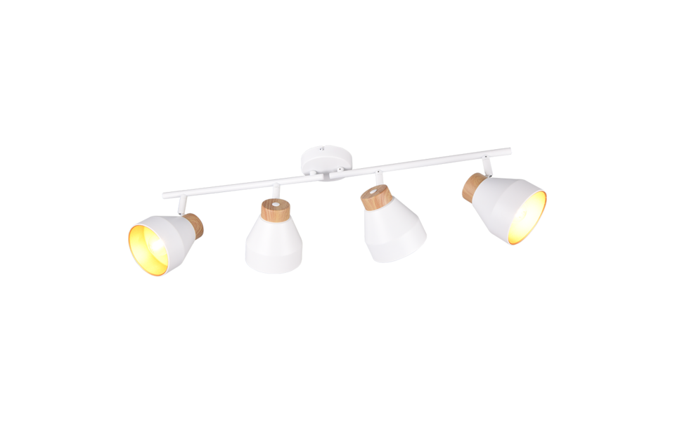 Trio Lighting Trio VALENTIN ceiling spotlight | 4x E14 max 40W | chrome | Ø 71.5 cm | IP20 | 22 cm