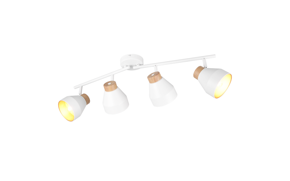 Trio Lighting Trio VALENTIN ceiling spotlight | 4x E14 max 40W | chrome | Ø 71.5 cm | IP20 | 22 cm