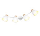 Trio Lighting Trio VALENTIN ceiling spotlight | 4x E14 max 40W | chrome | Ø 71.5 cm | IP20 | 22 cm