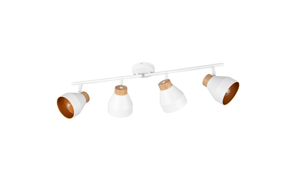 Trio Lighting Trio VALENTIN ceiling spotlight | 4x E14 max 40W | chrome | Ø 71.5 cm | IP20 | 22 cm