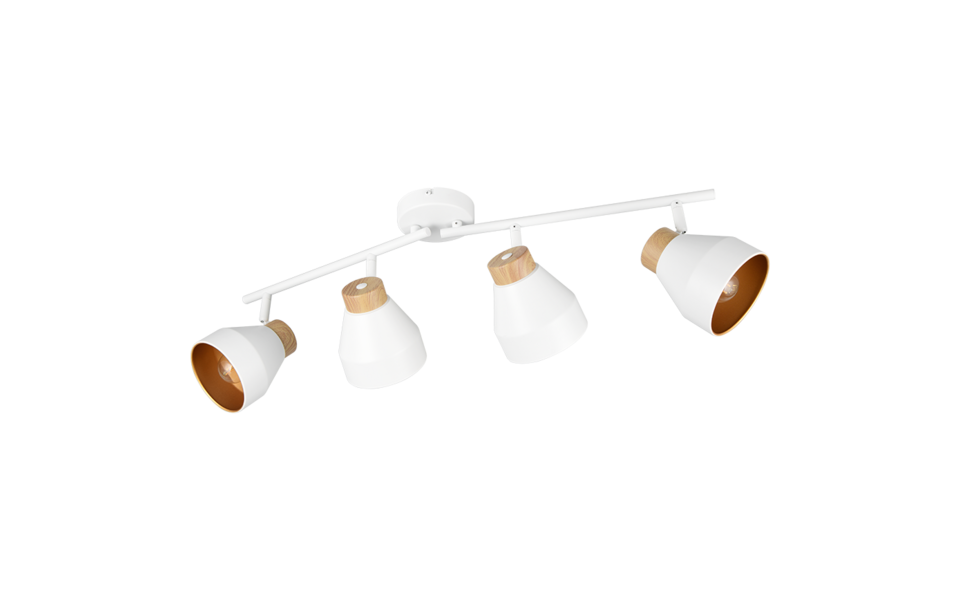 Trio Lighting Trio VALENTIN ceiling spotlight | 4x E14 max 40W | chrome | Ø 71.5 cm | IP20 | 22 cm