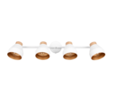 Trio Lighting Trio VALENTIN plafondspot | E14 Fitting | wit mat | Ø 11 cm | IP20 | excl. 4x E14 | max. 10W