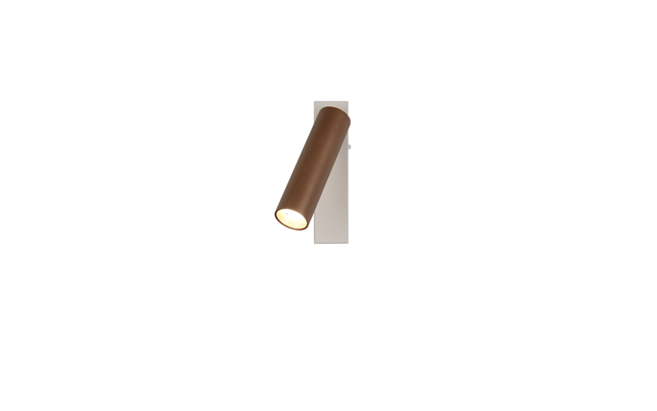 Trio Lighting Trio AMBALA plafondspot | LED | koffie | 17 x 13 cm | IP20 | 1x 5,5W | 500 lm | 2300+3000+4000K | dimbaar