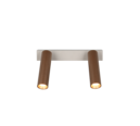 Trio Lighting Trio AMBALA plafondspot | LED | koffie | 26 x 4 cm | IP20 | 2x 5,5W | 500 lm | 2300+3000+4000K | dimbaar