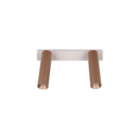Trio Lighting Trio AMBALA ceiling spotlight | 2x 5.5W 500lm 4000K | mocha brown | IP20 | 17.5 cm