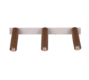Trio Lighting Trio AMBALA ceiling spotlight | 3x 5.5W 500lm 4000K | mocha brown | IP20 | 17.5 cm
