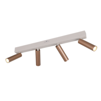 Trio AMBALA ceiling spotlight | mocha brown | IP20 Trio AMBALA ceiling spotlight | mocha brown | IP20