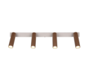 Trio Lighting Trio AMBALA ceiling spotlight | 4x 5.5W 500lm 4000K | mocha brown | IP20 | 17.5 cm