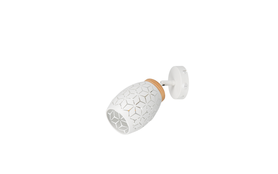 Trio Lighting Trio BIDAR ceiling spotlight | 1x E14 max 40W | chrome | Ø 12 cm | IP20