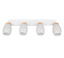 Trio Lighting Trio BIDAR ceiling spotlight | 4x E14 max 40W | chrome | IP20 | 27 cm