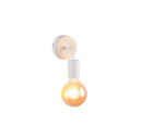 Trio Lighting Trio MERIDA plafondspot | E27 Fitting | wit mat | 15,5 x 9 cm | IP20 | excl. 1x E27 | max. 10W
