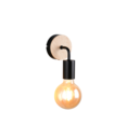 Trio Lighting Trio MERIDA plafondspot | E27 Fitting | mat zwart | 15,5 x 9 cm | IP20 | excl. 1x E27 | max. 10W