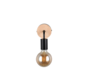 Trio Lighting Trio MERIDA ceiling spotlight | 1x E27 max 40W | black | IP20 | 9.5 cm