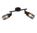 Trio Lighting Trio MARS ceiling spotlight | 2x E14 max 40W | black | IP20 | 18.5 cm