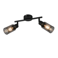 Trio MARS ceiling spotlight | E14 | black | IP20
