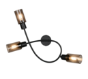 Trio Lighting Trio MARS ceiling spotlight | 3x E14 max 40W | black | IP20 | 19.5 cm