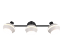 Trio Lighting Trio ISLA plafondspot | E14 Fitting | warm grijs | 54,8 x 12 cm | IP20 | excl. 3x E14 | max. 10W