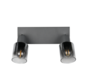 Trio Lighting Trio CADIZ ceiling spotlight | 2x E14 max 40W | Ø 26 cm | IP20 | 15 cm