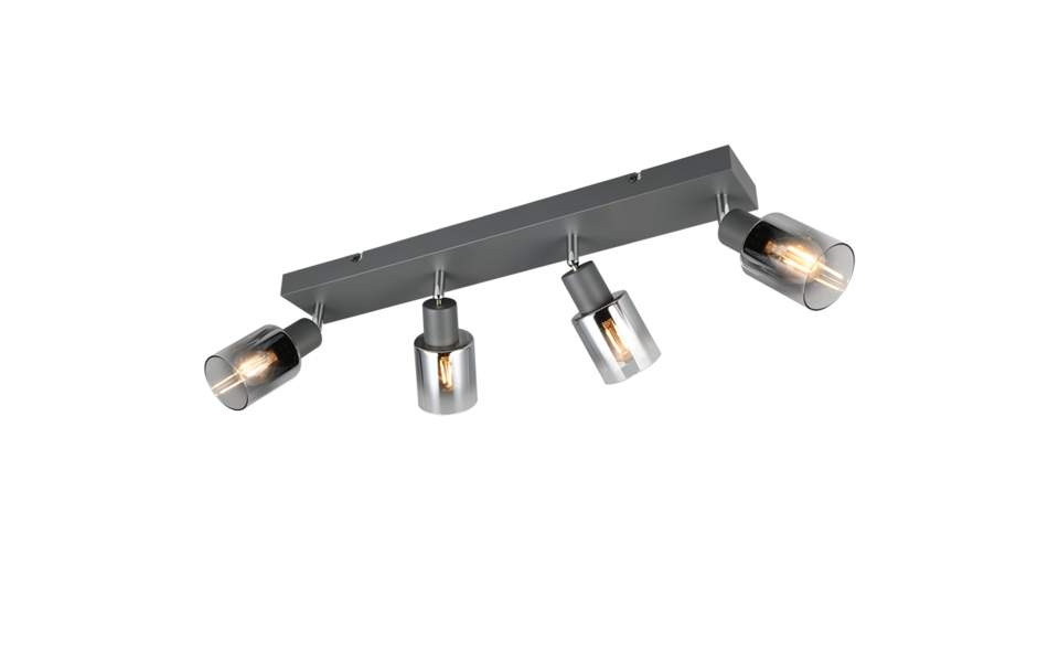 Trio Lighting Trio CADIZ ceiling spotlight | 4x E14 max 40W | Ø 56 cm | IP20 | 15 cm