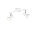 Trio Lighting Trio CANTAR plafondspot | GU10 Fitting | wit mat | Ø 8 cm | IP20 | excl. 2x GU10 | max. 5W