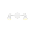 Trio Lighting Trio CANTAR plafondspot | GU10 Fitting | wit mat | Ø 8 cm | IP20 | excl. 2x GU10 | max. 5W