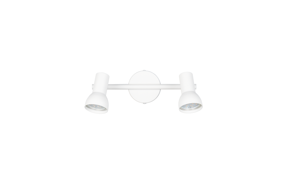 Trio Lighting Trio CANTAR ceiling spotlight | 2x GU10 | chrome | Ø 25 cm | IP20 | 12.5 cm