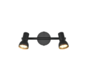 Trio Lighting Trio CANTAR plafondspot | GU10 Fitting | mat zwart | Ø 8 cm | IP20 | excl. 2x GU10 | max. 5W