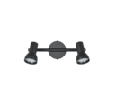 Trio Lighting Trio CANTAR ceiling spotlight | 2x GU10 | black | Ø 25 cm | IP20 | 12.5 cm