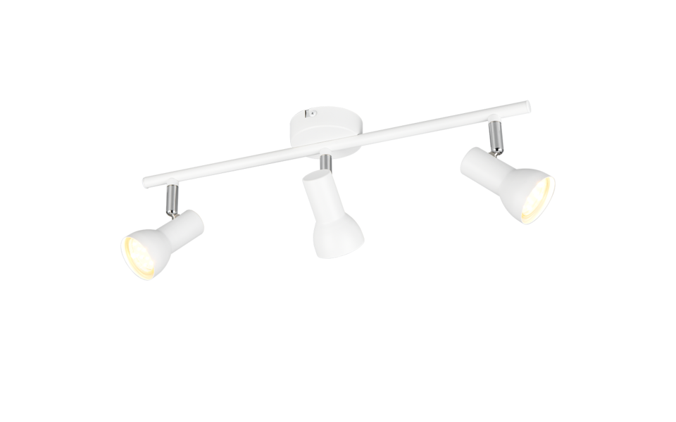Trio Lighting Trio CANTAR ceiling spotlight | 3x GU10 | chrome | Ø 45.5 cm | IP20 | 12.5 cm