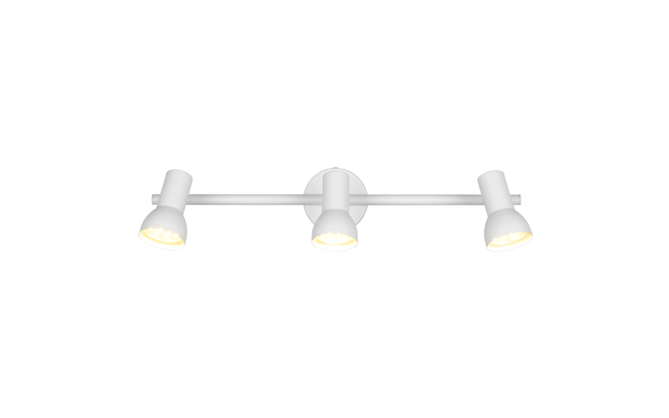 Trio Lighting Trio CANTAR ceiling spotlight | 3x GU10 | chrome | Ø 45.5 cm | IP20 | 12.5 cm
