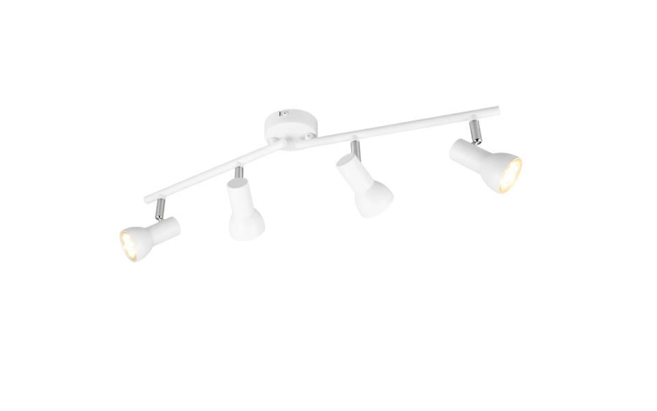 Trio Lighting Trio CANTAR ceiling spotlight | 4x GU10 | chrome | Ø 60.5 cm | IP20 | 12.5 cm