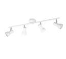 Trio Lighting Trio CANTAR plafondspot | GU10 Fitting | wit mat | Ø 8 cm | IP20 | excl. 4x GU10 | max. 5W