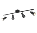 Trio Lighting Trio CANTAR ceiling spotlight | 4x GU10 | black | Ø 60.5 cm | IP20 | 12.5 cm
