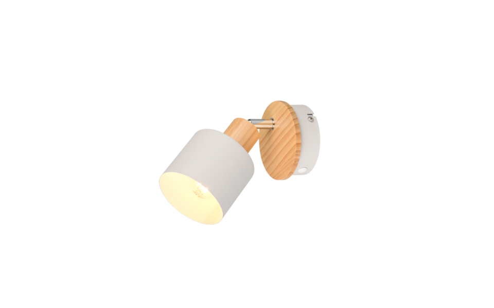 Trio Lighting Trio SHANTI ceiling spotlight | 1x E14 max 40W | Ø 9 cm | IP20 Trio Lighting Trio SHANTI ceiling spotlight | 1x E14 max 40W | Ø 9 cm | IP20
