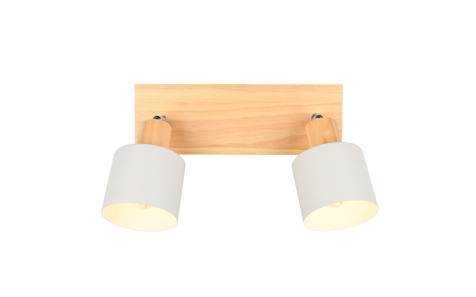 Trio Lighting Trio SHANTI ceiling spotlight | 2x E14 max 40W | Ø 28 cm | IP20 | 15 cm Trio Lighting Trio SHANTI ceiling spotlight | 2x E14 max 40W | Ø 28 cm | IP20 | 15 cm
