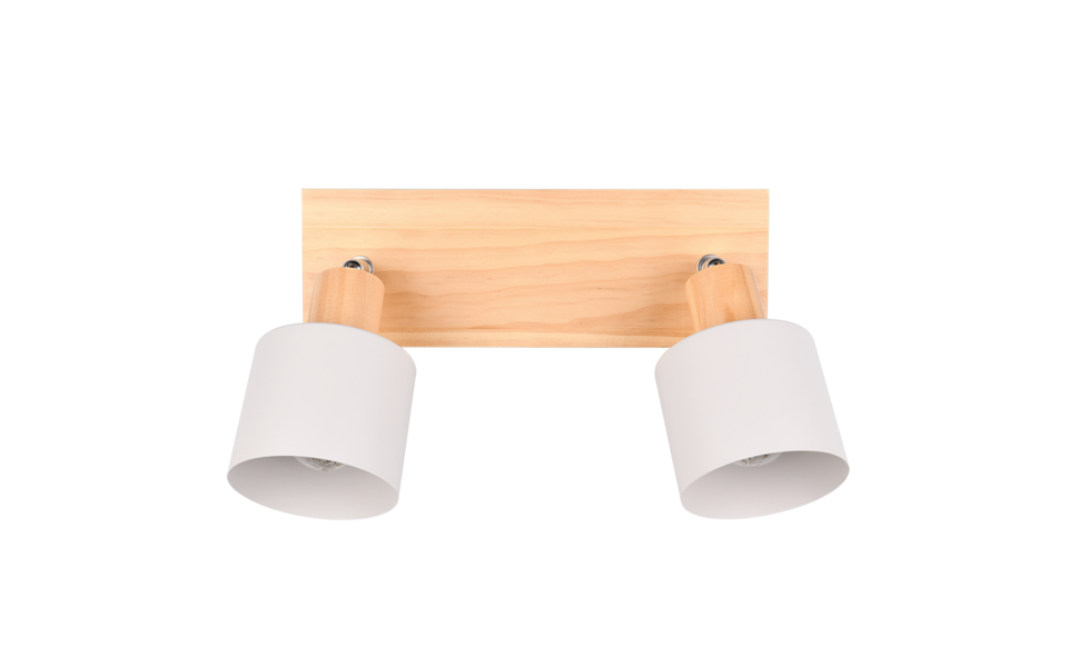 Trio Lighting Trio SHANTI plafondspot | E14 Fitting | warm grijs | Ø 9 cm | IP20 | excl. 2x E14 | max. 10W Trio Lighting Trio SHANTI plafondspot | E14 Fitting | warm grijs | Ø 9 cm | IP20 | excl. 2x E14 | max. 10W