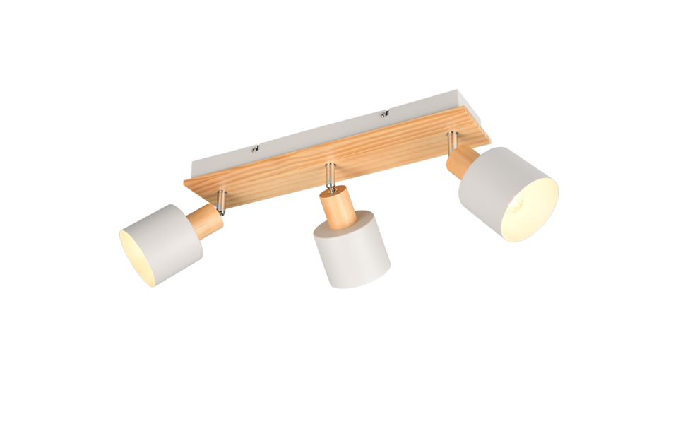 Trio Lighting Trio SHANTI ceiling spotlight | 3x E14 max 40W | Ø 43 cm | IP20 | 15 cm