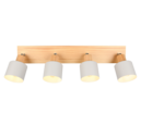 Trio Lighting Trio SHANTI ceiling spotlight | 4x E14 max 40W | Ø 58 cm | IP20 | 15 cm