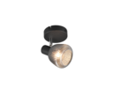 Trio Lighting Trio TARIFA ceiling spotlight | 1x E14 max 40W | black | Ø 10 cm | IP20 | 16.5 cm