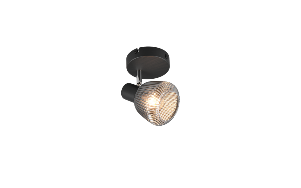 Trio Lighting Trio TARIFA plafondspot | E14 Fitting | mat zwart | Ø 10 cm | IP20 | excl. 1x E14 | max. 10W Trio Lighting Trio TARIFA plafondspot | E14 Fitting | mat zwart | Ø 10 cm | IP20 | excl. 1x E14 | max. 10W