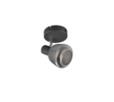 Trio Lighting Trio TARIFA plafondspot | E14 Fitting | mat zwart | Ø 10 cm | IP20 | excl. 1x E14 | max. 10W